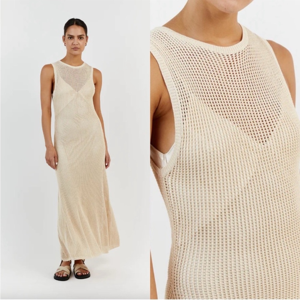 DISSH Crochet Maxi Dress